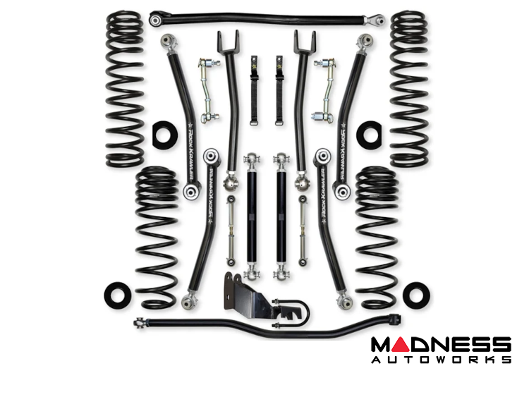 Jeep Wrangler JL Lift Kit - Rock Krawler - X Factor System - 4XE - 2021+